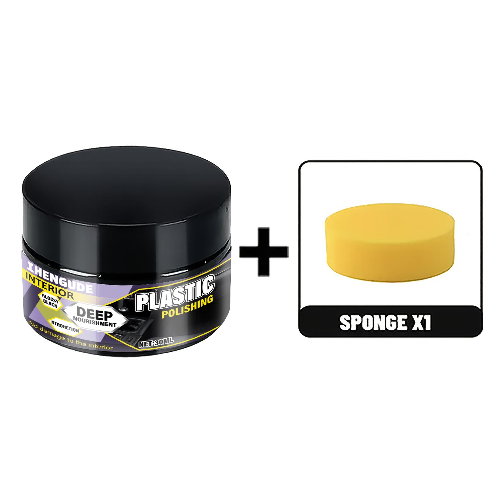 

Universal Leather and Plastic Repair Polishing Wax - Car Interior Leather/Plastic/Rubber Care and Restoration Cream