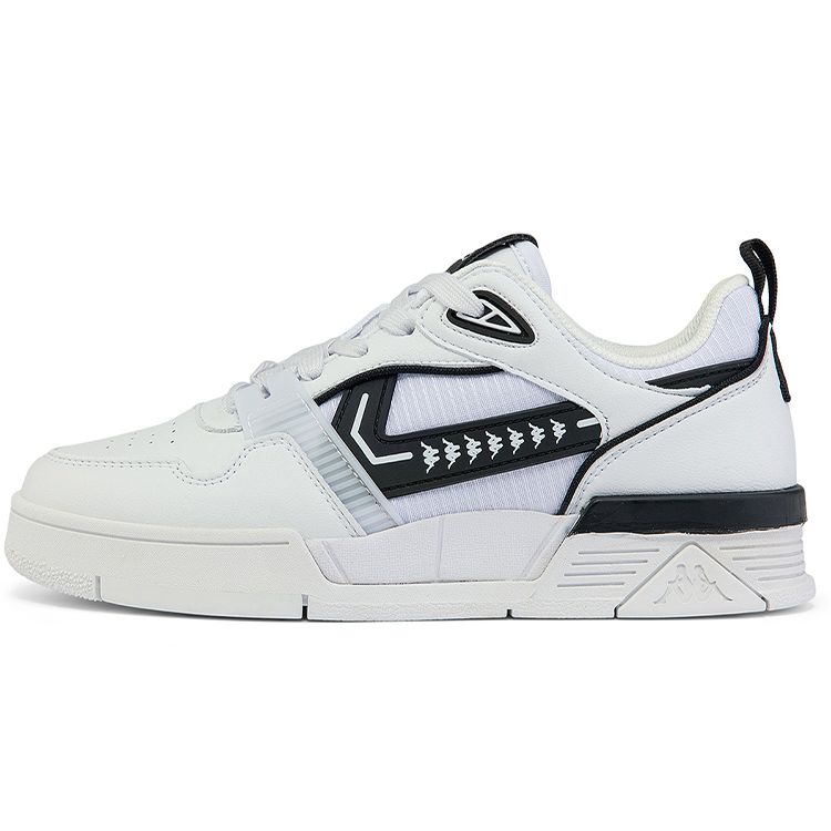Kappa Casual Durable Low-Top Skate Shoes Unisex Sneakers White Black K0CW5CC91-012A