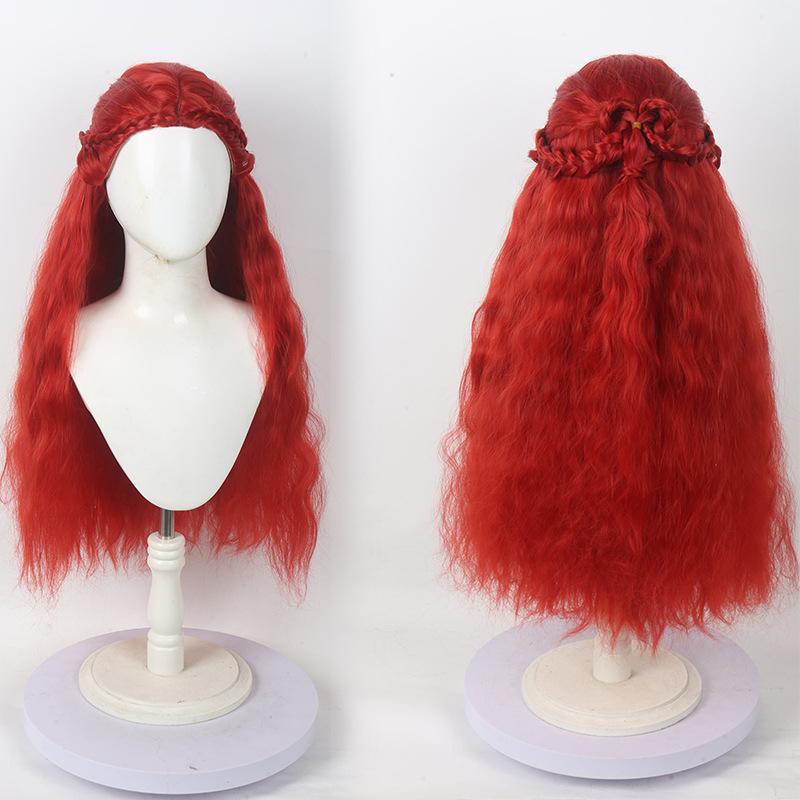 Long Red Wig for Women Cosplay and Party Costume