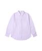 Banwonateullie A3479 See-Through Stripe Shirt_Purple