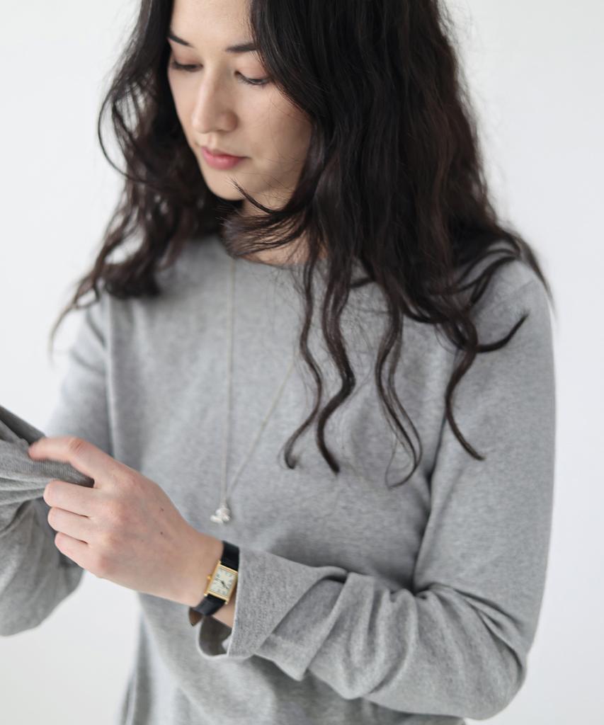 Keullaepeu Robin Round T-Shirt _Gray