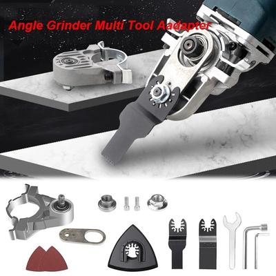 Multifunctional Angle Grinder Attachment Converter Oscillate Saw Blade Adapter Multi Power Tool Part M10 M14 Type 100 115 125