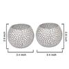 Pack of 2 Turkish Mosaic Glass Votive Tealight Candle Holders - Decorations Items for Home Table Decor Gifts (Glass) - Decor - Gifts