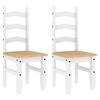 VidaXL Lot de 2 Chaises à Manger, Sièges à Dîner, Chaises de Repas, Meubles de Salle de Séjour Cuisine Maison Intérieur, 4005725