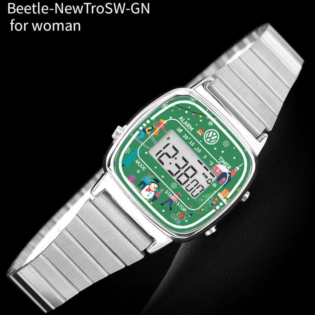 [Volkswagen Watch] Volkswagen Watch Beetle NewTro Digital Watch (10 Colors) for Women