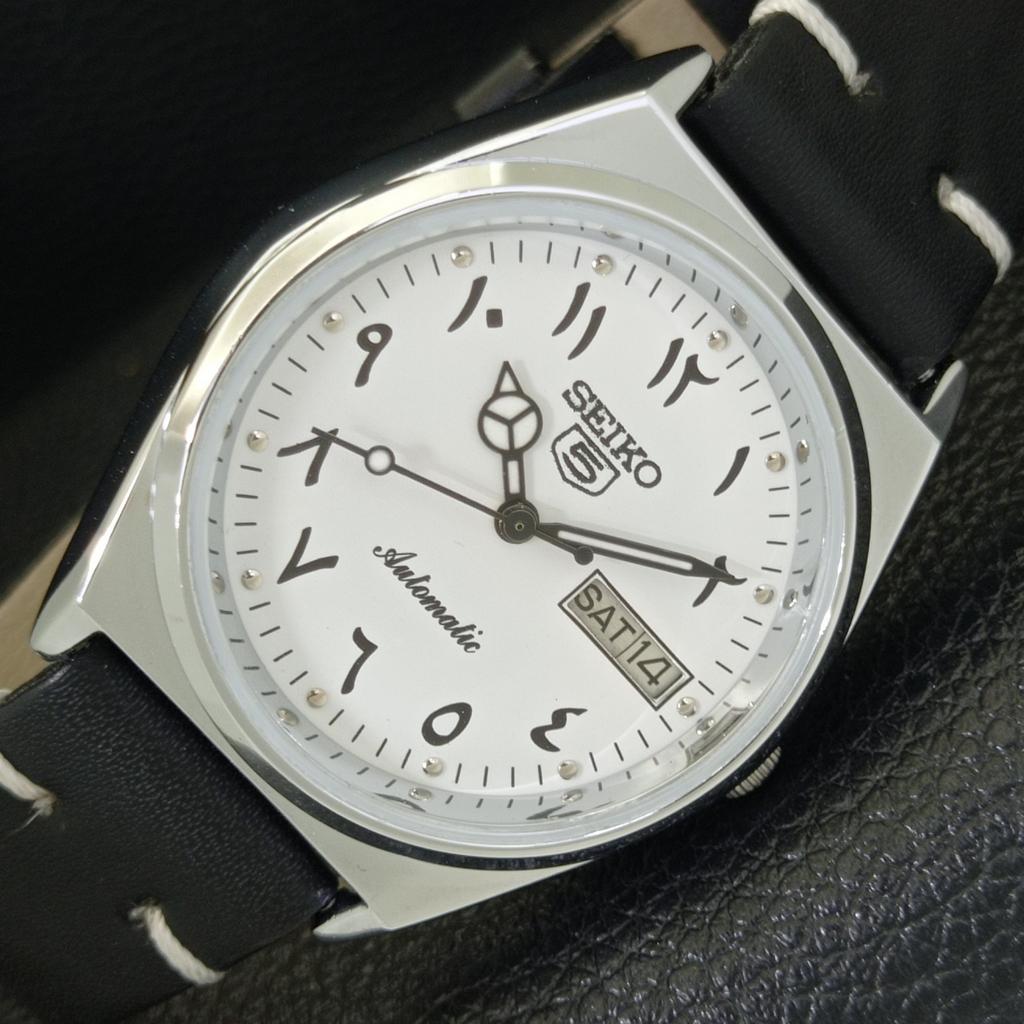 

АВТОМАТИЧЕСКИЕ ВИНТАЖНЫЕ ВОССТАНОВЛЕННЫЕ МУЖСКИЕ ЧАСЫ SEIKO 5 JAPAN 6309A БЕЛЫЕ a441314-5 Sk-a441314