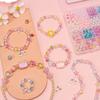 Acrylperlen Armband Bastelset Kreatives DIY Schmuck Bastelset Schlüsselanhänger Basteln