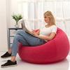 Soybean Bag Chair, Inflatable Sofa Chair, Soft, Comfortable,  Lazy Seat, Tatami Chair, Lazy Sofa, Circular Single Sofa