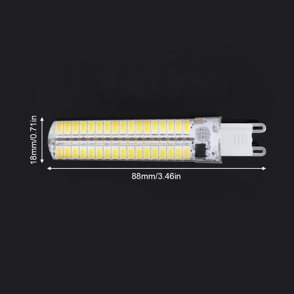 G9 LED Lamp 3W 6W 7W Dimmable Bulb 220V 136LEDs SMD5730 360° LED Light Replace Hal-ogen Lamp