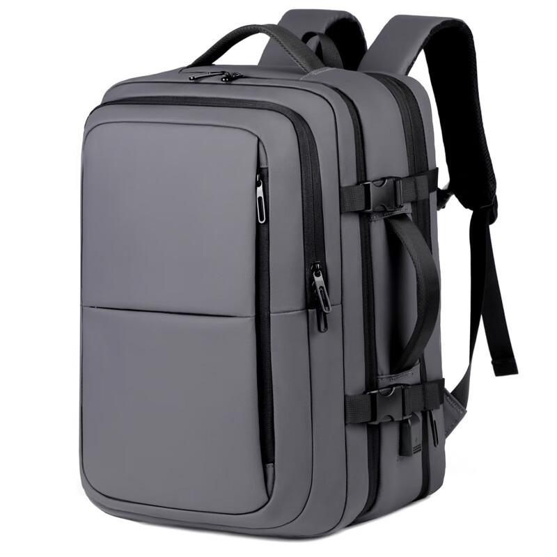 Hufeng Men's Business Expandable Laptop Backpack