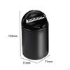 Car Ashtray Windproof Mini Trash Can for Office Outdoor Accessories Black