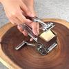 4Pcs/set Hand Crank Rotary Cheese Planer Stainless Steel Kitchen Tool Manual Cheese Planer Cover