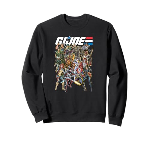 G.I. Joe A Real American Hero Vintage Character Mashup Sweatshirt