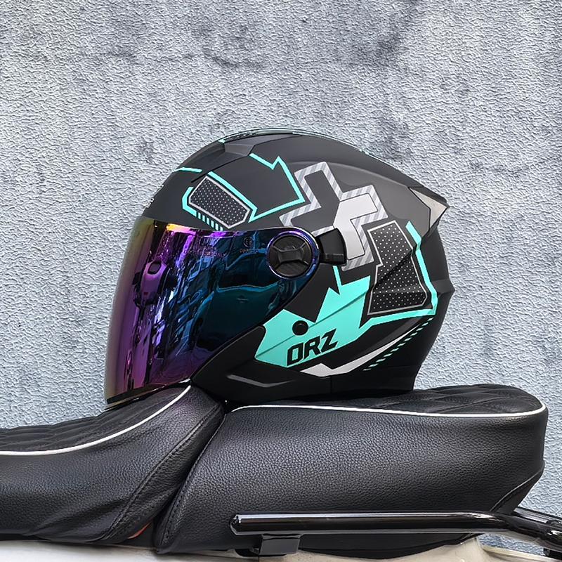 

ORZ Полушлем Мужской и Женский Мотоциклетный Внедорожный Летний Шлем для Даунхилла и Горного Кросса Casco Capacete XXL
