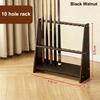 10-Loch Professionelles Billard Queue Ständer Schlitze Freistehender Bodenhalter Für Queues Organizer Im Billardtischraum