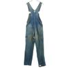 OSHKOSH 50s 60s Vintage Triangle Tag Denim Overall Blue Union Ticket Women Used