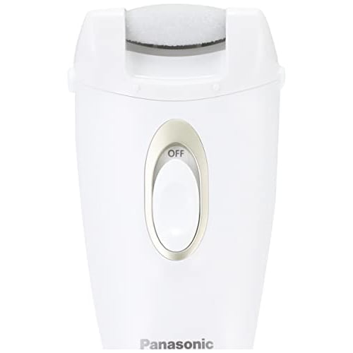 Panasonic Electric Dead Skin Remover, Clear Dead Skin, For Heels and Soles, Gold Tone ES-WE22-N