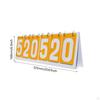 For Sports with 6 Digits Display, Table Score Flipper Soccer And Volleyball