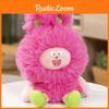 Plush Adorable Longhaired Monster Doll Creative Stuffed Toy For Girls Gift Birthday