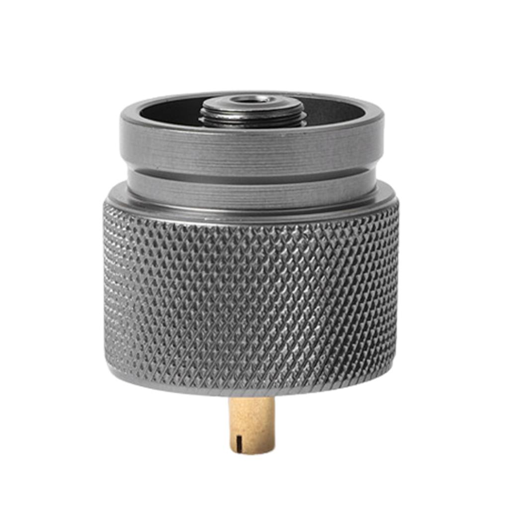 High Pressures Alloys Gas Tanks Adapters Quickly Connect Camping Fuels Adapters Outdoor Cooking Essential