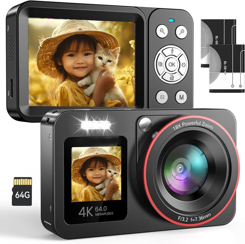 

Premium CCD Digital Camera білий