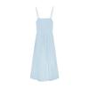 Women's Seaside Summer Backless Bandage Beach Dress with French Slip Design