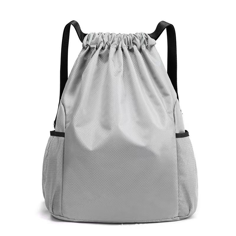 Water-Resistant Drawstring Backpack for Men & Women, Large Capacity Travel & Fitness Bag