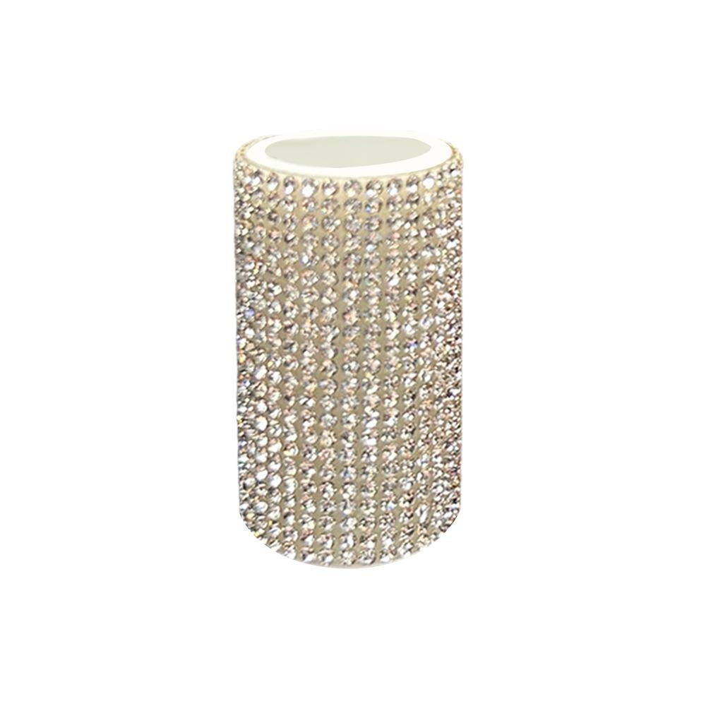 Silicone Car Chapstick Holder Rhinestone Cosmetic Holder NEW Lip Balm Storage  Car Interior