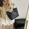 Solid Color Commuter Handbag Tote Bag, New Large-capacity Underarm, New Autumn and Winter Work Tote Bag Women's Bag
