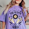 Retro Season Of The Witch Shirt Cute Halloween Witchy T-shirt, Funny Retro Horror Lover Gift, Trendy Halloween Aesthetic Tee, Comfort Colors