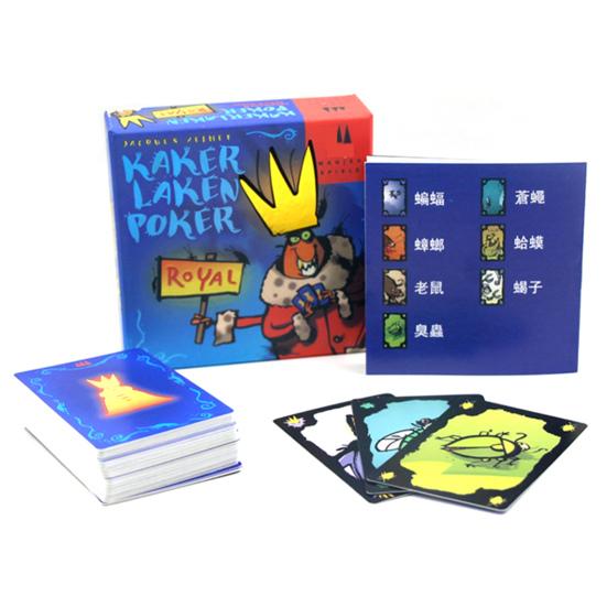 Five Crown Rummy Kartenspiel Multiplayer Eltern-Kind Interaktives pädagogisches Papier Spielkartenspielzeug