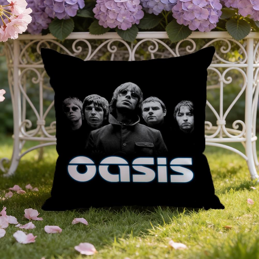 Band Cool O-OasisS Cushion Cover Home & Car Dual-Scene Pillow Cover: Reversible for Premium Comfort