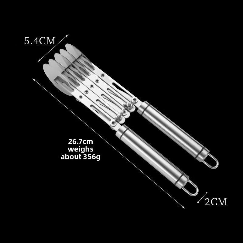 Stainless Steel Multiwheel Youtiao Cutter With Pizza And Pastry Blade For Kitchen Use
