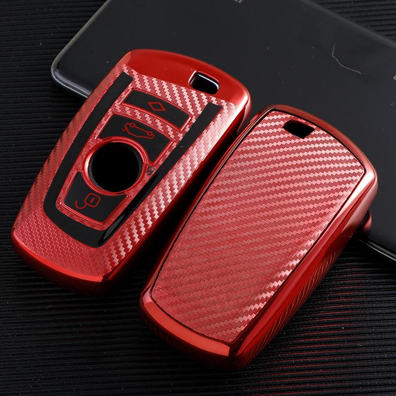 Applicable To BMW 3 Series Key Case 5 Series GT Carbon Fiber Case 4267 Series New Energy Vehicle 1 Series Key Protective Case 530