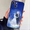 Anime O-Athanasia Phone Case For iPhone17,16,15,14,13,12 Plus,Max Soft Silicone Black Cover
