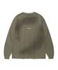 THEVINYLHOUSE Fingerprint Slub Ls Tee Olive