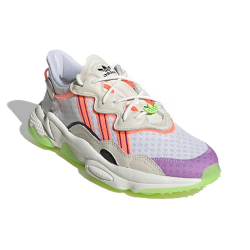 Adidas Ozweego 'Signal Green Purple' Sneakers FX3814