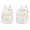 Cloud Space Cotton Backpack Nylon Student Schoolbag Fashion Bubble Shoulder Bag  Daily