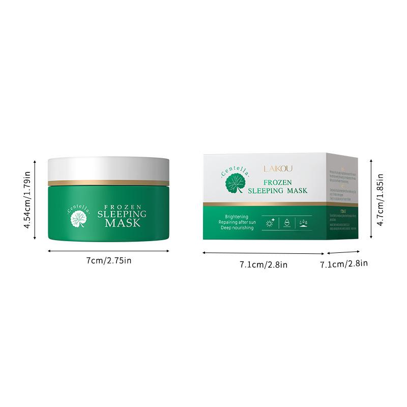 

Centella Asiatica Acne Face Cream Удаление прыщей Контроль жирности Увлажняющий Pockmark Smooth Facial Creams Средства по уходу за кожей зелёный