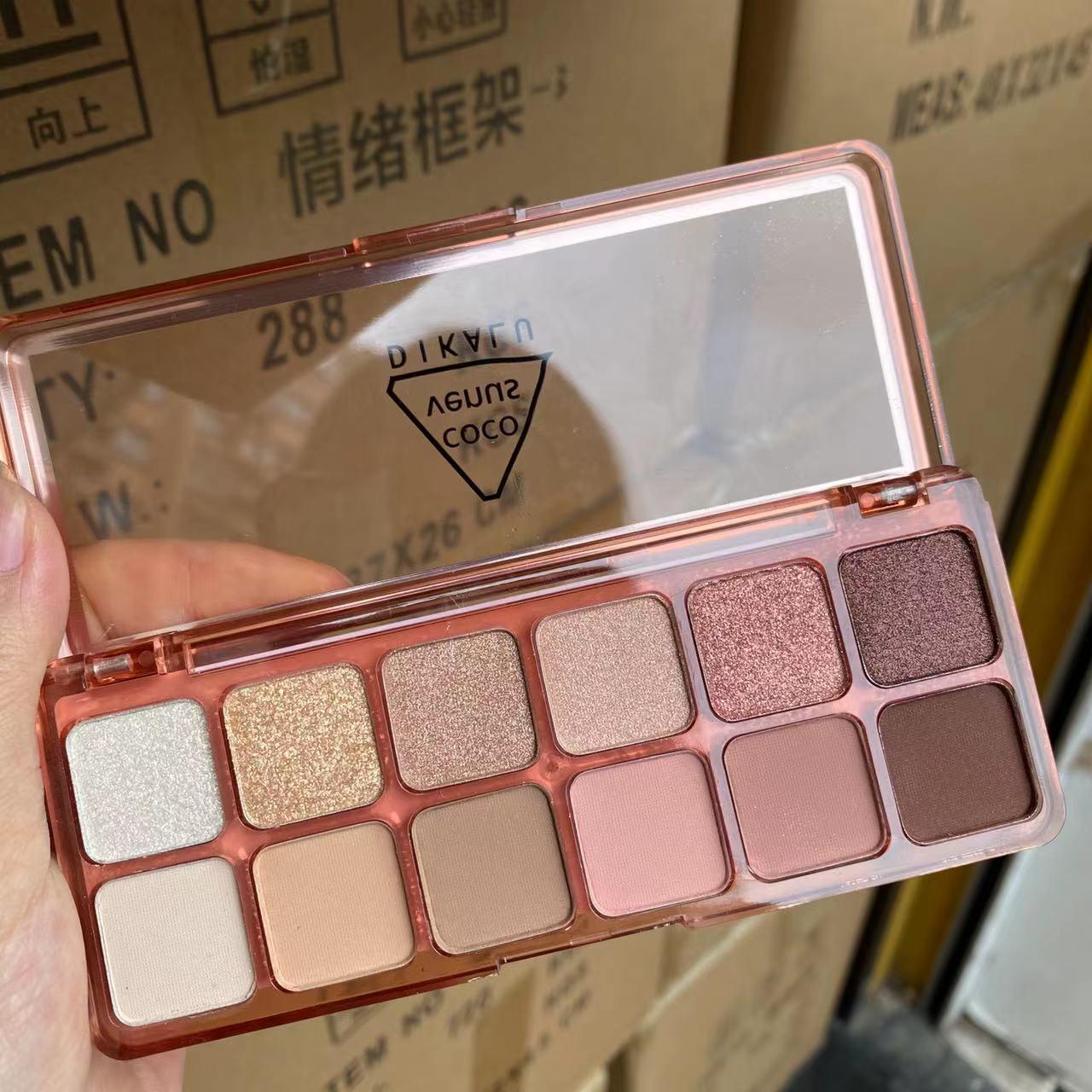 

Палетка теней для век DIKALU Emotion Framework 12 цветов в земляных тонах - Трендовый нишевый бренд с высокой ценностью