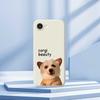For iPhone 16e Case Cute Corgi Beauty Pattern Printing Straight Edge TPU Phone Back Cover