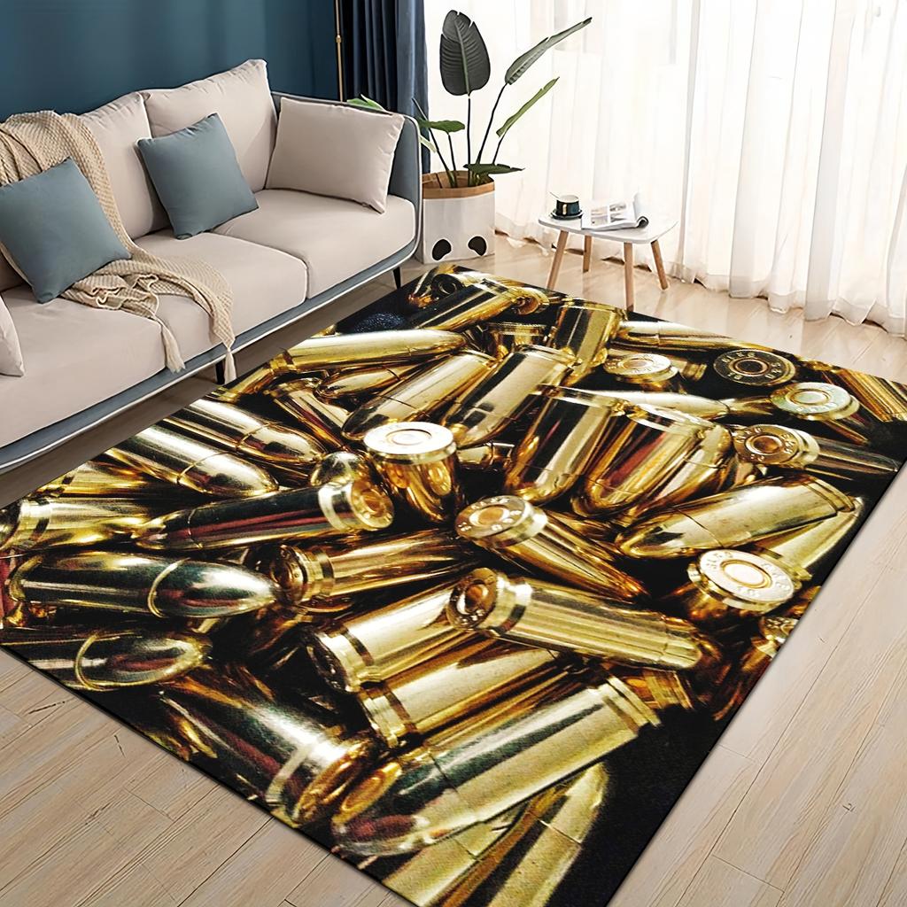 Rodzaje Cool Różne Rodzaje Pocisków do Broni Dywanik do Salonu Sypialni Domu Dekoracja Kanapy, Mata Podłogowa do Zabawy dla Dzieci