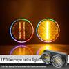 LED Dual-Eye Retro Splicing Matrix Stage Light for Live Theater and Colorful Running Horse Effects
