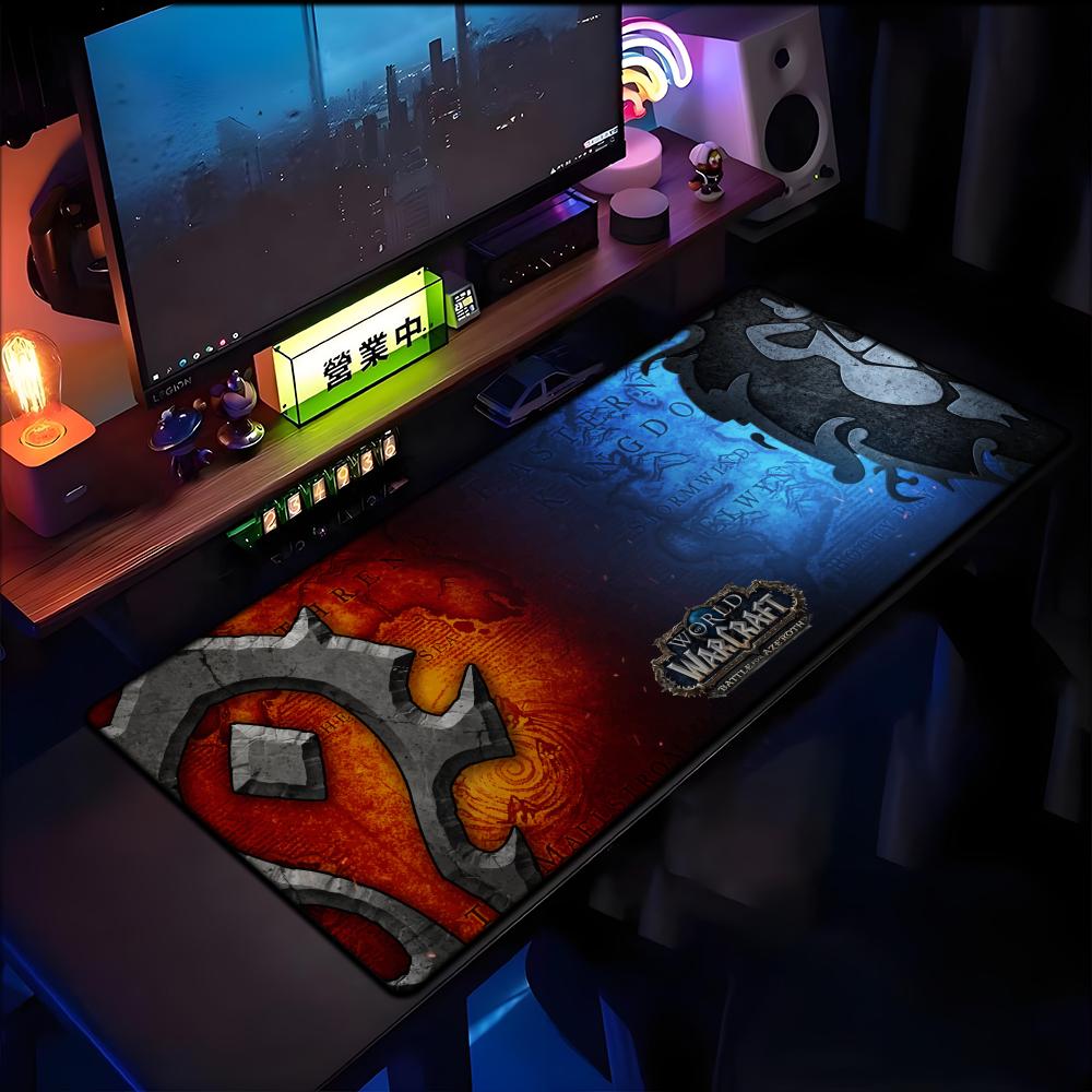 World of Warcraft Lich King Mouse Pad PC HD Anime Gaming Accessories Keyboard Mousepad Laptop XXL Game Cabinet Desk Mer Mousepad