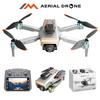 M4 Entry-Level Drone with Dual Cameras, Altitude Hold, One-Key Return, Portable, Foldable Design for Aerial Photography.