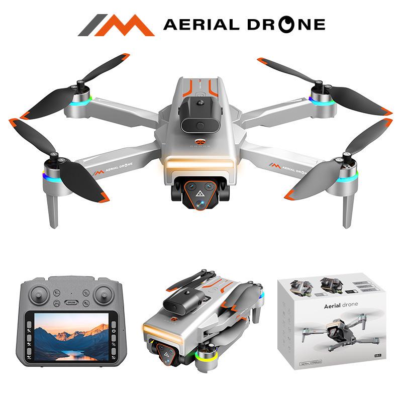 M4 Entry-Level Drone with Dual Cameras, Altitude Hold, One-Key Return, Portable, Foldable Design for Aerial Photography.