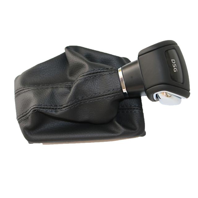 Skórzana gałka zmiany biegów DSG do piłki ręcznej Skoda Kerroc Kodiak akcesoria samochodowe części samochodowe