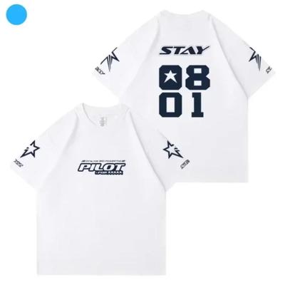 Trend Kpop Stray T Shirts SKZ Men Women Cotton T-shirt Straykids Seungmin FELIX HYUNJIN JEONGIN MINHO Short Sleeve Shirt