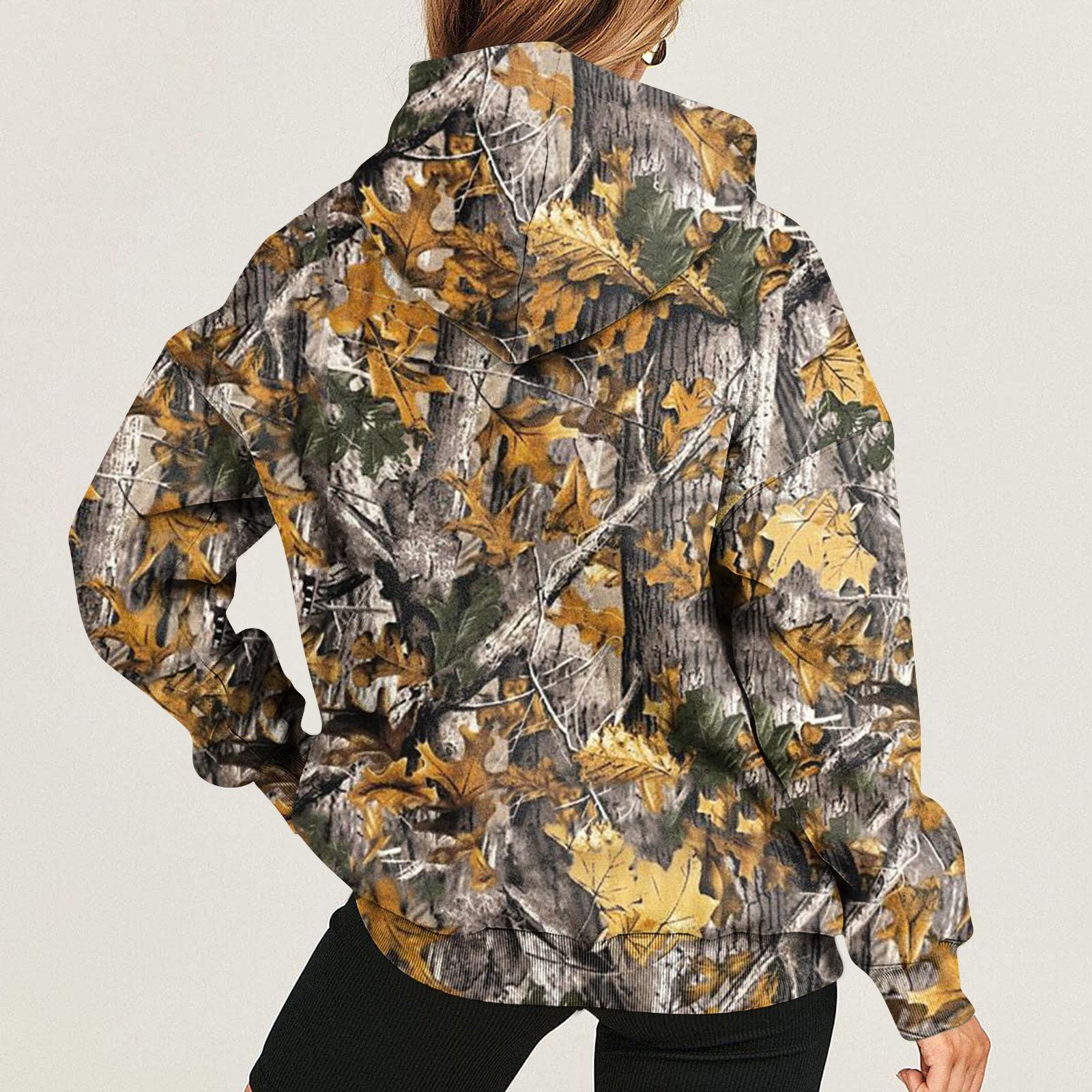 

Женская модная повседневная толстовка с капюшоном и пуловером с длинными рукавами и забавным принтом XL жёлтый