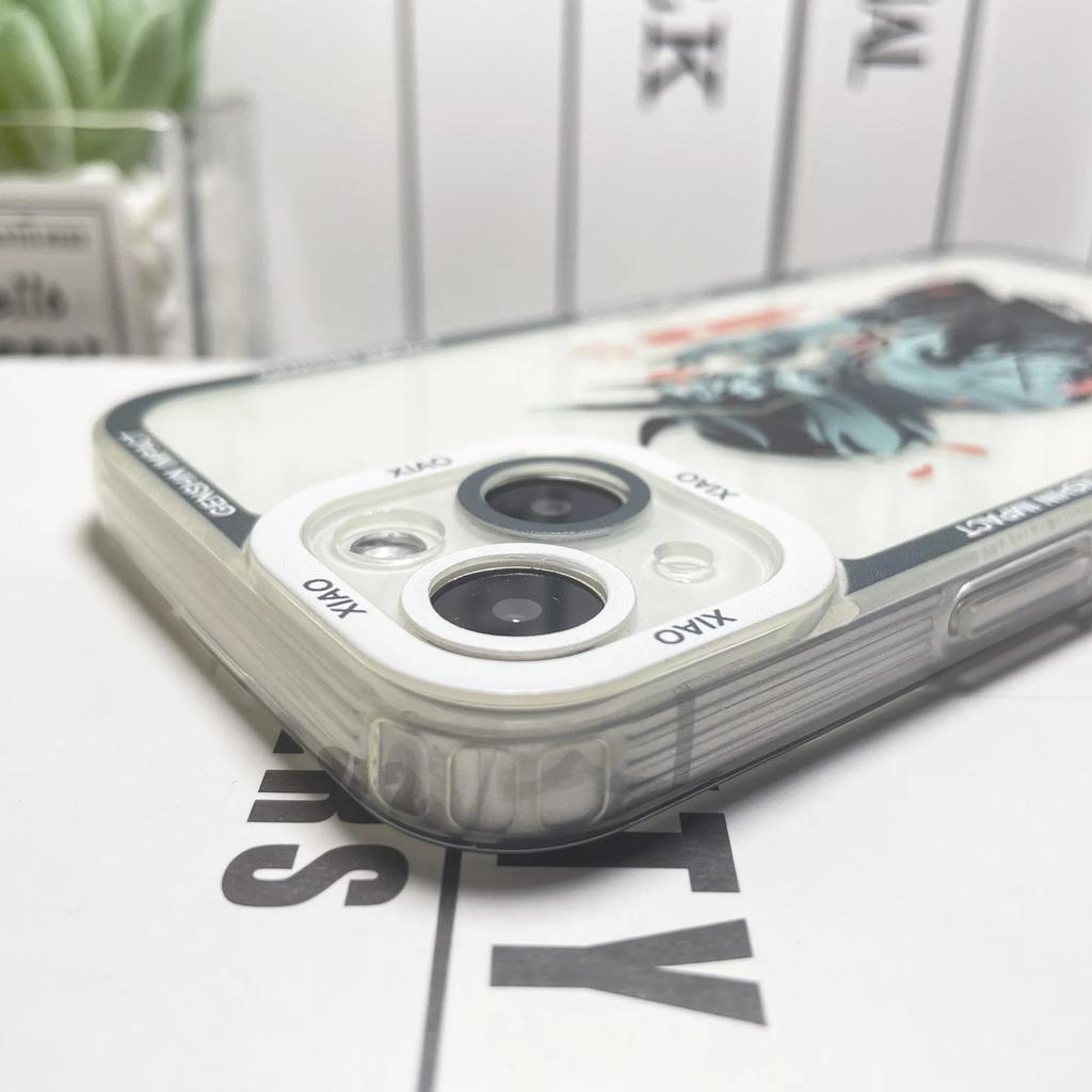 Genshin Impact Phone Case For iPhone 16 15 14 13 12 11 Pro Max Mini XS X XR SE 7 8 Plus HuTao Zhongli Raiden Shogun Xiao Funda